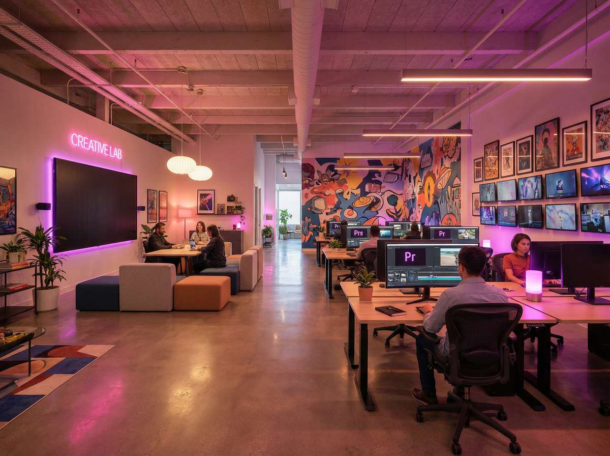 海角视频公司办公环境